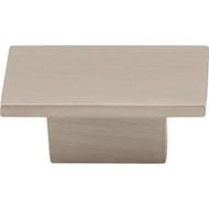 Jeffrey Alexander Mirada 1-9/16 In. Satin Nickel Rectangle Knob