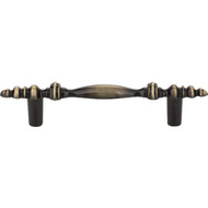 Elements Kingsport 4-3/8 In. Overall Length Brushed Antique Brass Baroque Cabinet Pull