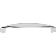 Elements Belfast 5-9/16 Overall Length Polished Chrome Asymmetrical Cabinet Pull