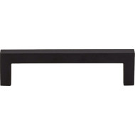 Elements Stanton 4-1/8 In. Overall Length Matte Black Square Cabinet Bar Pull