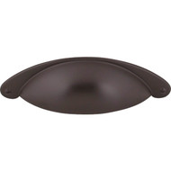 Jeffrey Alexander Lyon 4-15/16 In. Overall Length Dark Bronze Cabinet Cup Pull