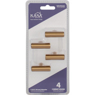 KasaWare 1-1/2 In. Overall Length Satin Bronze Cabinet T-Knob (4-Pack)