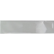 Emser Craft II 3 In. x 12 In. Glossy Gray Ceramic Wall Tile with Undulating Texture (5.6 Sq. Ft./Case)
