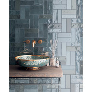 Emser Passion 3 In. x 8 In. Glossy Azul Porcelain Wall Tile (3.92 Sq. Ft./Case)