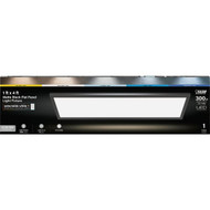 Feit Electric Edge-Lit 1 Ft. W. x 4 Ft. L. Matte Black Dimmable 6-Way LED Flush Mount Light