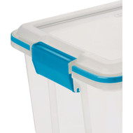 Sterilite 20 Qt. Blue Aquarium Gasket Box
