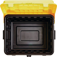 Durabilt Black & Yellow Tote Locker with Tray