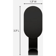 3M Claw 25 Lb. Black Drywall Hook