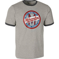 Milwaukee 100th Anniversary 3XL Gray Work Shirt