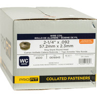 Pro-Fit 2-1/4 In. x 0.092 In. 15 Degree Wire Weld Hot Dipped Galvanized Coil Siding Nail (4500 Ct.)
