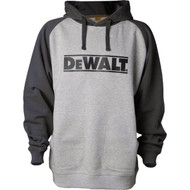 DEWALT Logan XL 2-Tone Gray Heavy-Duty Hooded Sweatshirt