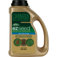 Scotts EZ Seed 3.75 Lb. 85 Sq. Ft. Patch & Repair Sun and Shade Grass Mulch  Seed and Fertilizer Display