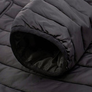 DEWALT Men's Black Puffer Heated Jacket Kit  XL