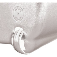 Rubbermaid Commercial Lobby Pro Black Upright Dustpan