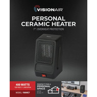 Vision Air 7 In. 400W Fan Forced Ceramic Heater