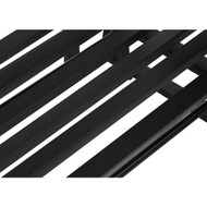 Outdoor Expressions Black Metal 50 In. Patio Glider