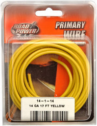 17' Yel 14ga Prim Wire