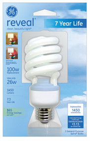 Ge 26w Reveal Cfl Bulb
