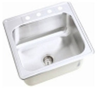 25x22x7 Sgl Bowl Sink