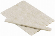 9pk 1/2x6adh Felt Strip