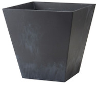 8" Blk Sq Ella Planter