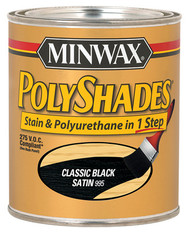 1/2pt Sat Blk Polyshade