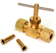 1/4x1/4 Str Shut Valve