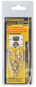 20pk 1/4rnd Head Plug