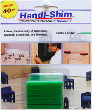 40pk 1/32" Grn Shim