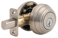 Sat Ni Dbl Cyl Deadbolt