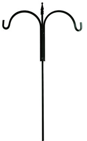 90" Ni Dbl Finial Hook