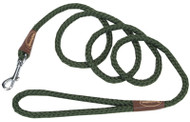 36" Grn Rope Leash