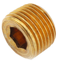 1/4brs Countersink Plug