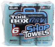 Tool 6pk Blu Shop Towel