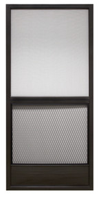 Prov36"brz Stl Scr Door