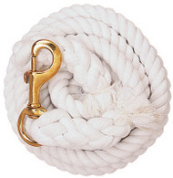 5/8x10 Wht Lead Rope