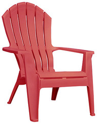 Red Adirondack Chair