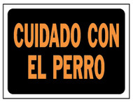 8.5x12 Cuid Perro Sign