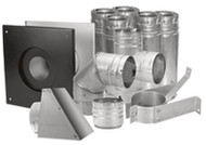 4"pellet Vent Horiz Kit