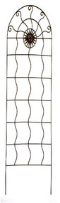 72x24rust Aztec Trellis