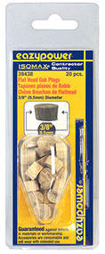 20pk 3/8 Oak Fh Plug