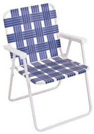 Blu Web Fold Chair