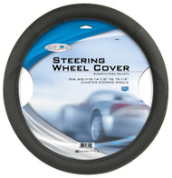 Blk Steer Whl Cover
