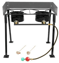 Dbl Burn Outdoor Cooker
