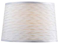 11"wht Taper Lamp Shade