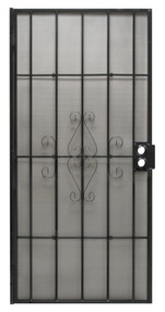 Reg 32"blk Stl Sec Door