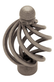 1-3/8"pewt Sm Wire Knob