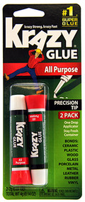 2pk 2g Tube Krazy Glue