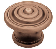 1-3/8" Red Rnd Knob