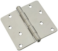 4" Ss Dr Hinge